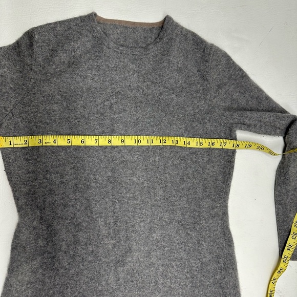 Bobby Jones cashmere sweater gray size s/m - Picture 4 of 7